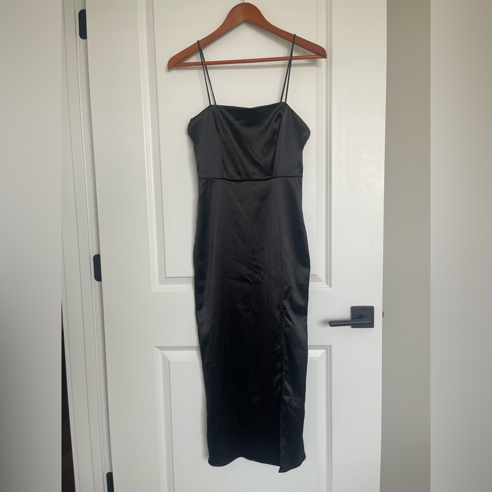 Black Spaghetti Strap Dress